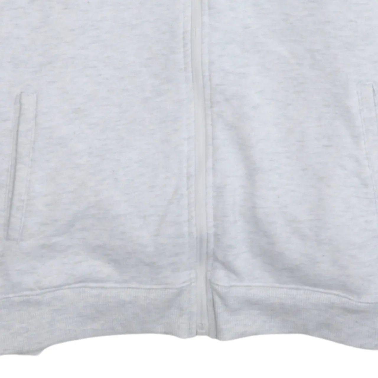 Slazenger 90's Lightweight Full Zip Up Hoodie Large Grey sold by Vintage Club product image thumbnail 4