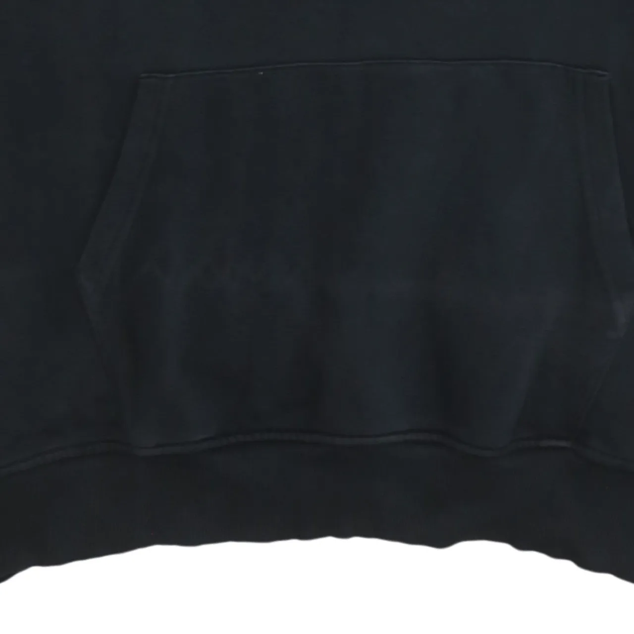 Gym Shark 90's Drawstring Pockets Pullover Hoodie Large Black sold by Vintage Club product image thumbnail 4