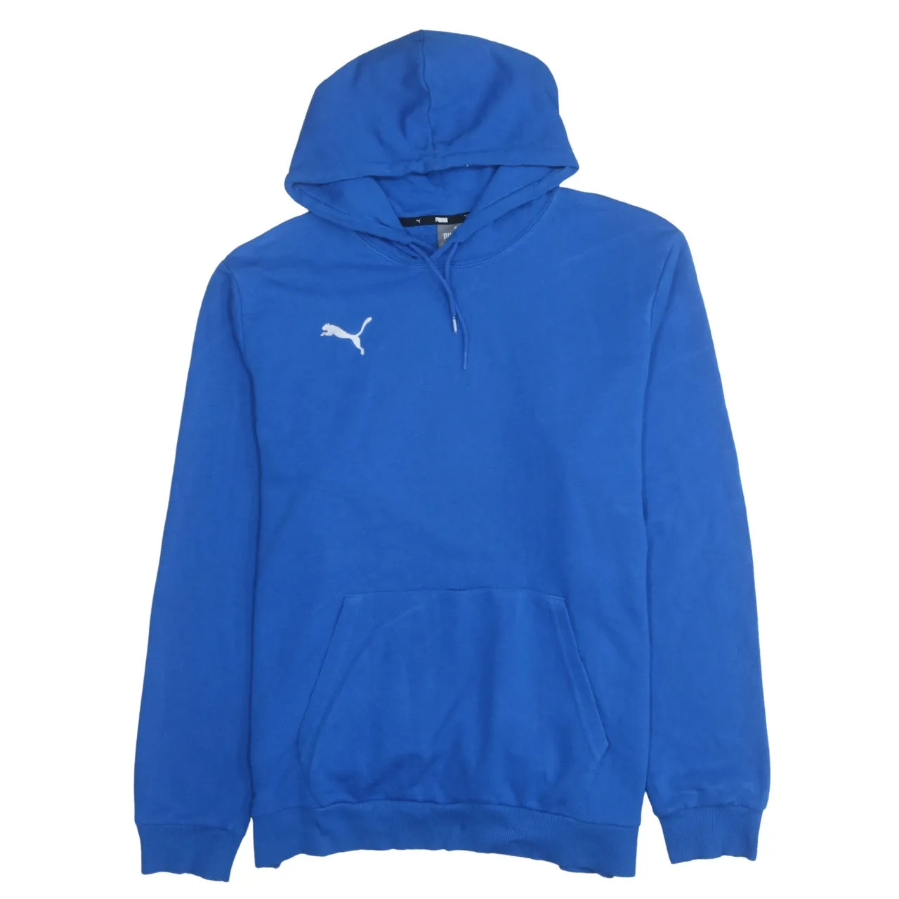Puma 90's Drawstring Pockets Pullover Hoodie XLarge Blue sold by Vintage Club