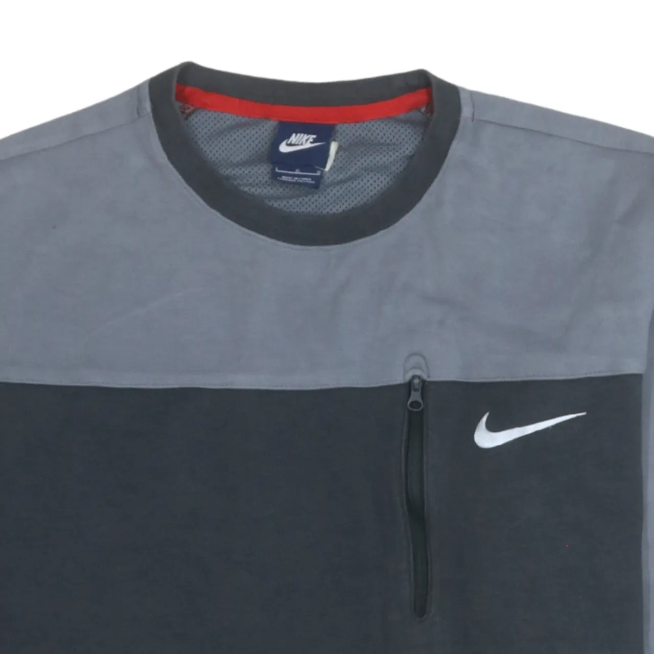 Nike 90's Swoosh Crew Neck Sweatshirt Large Grey sold by Vintage Club product image thumbnail 3