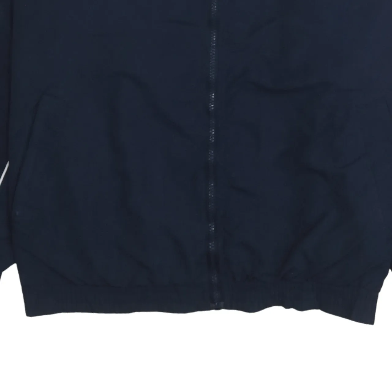 Retro 90's Lightweight Full Zip Up Windbreaker Medium Navy Blue sold by Vintage Club product image thumbnail 4