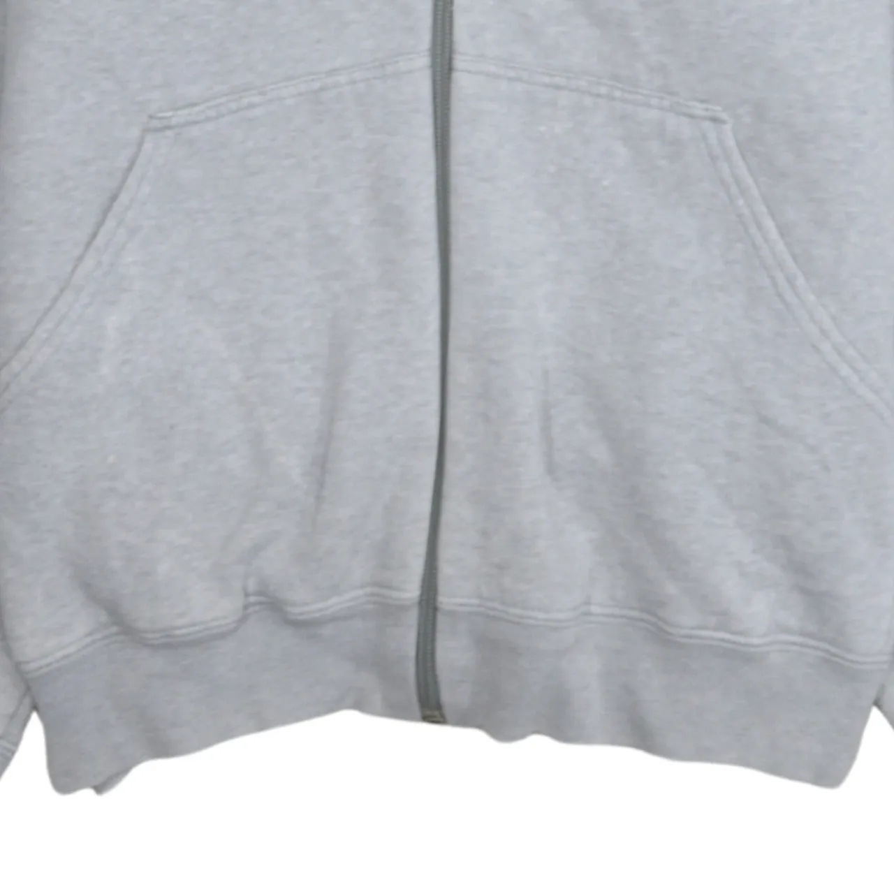 Nike 90's Swoosh Full Zip Up Hoodie Small Grey sold by Vintage Club product image thumbnail 4