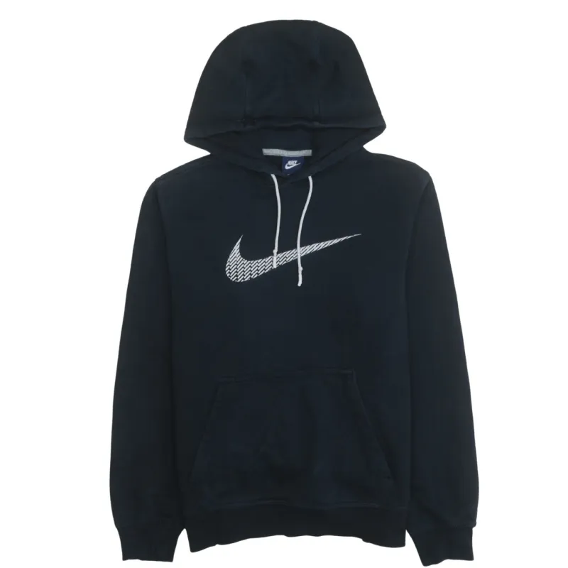 Nike 90's Center Middle Swoosh Pullover Hoodie Medium Black sold by Vintage Club