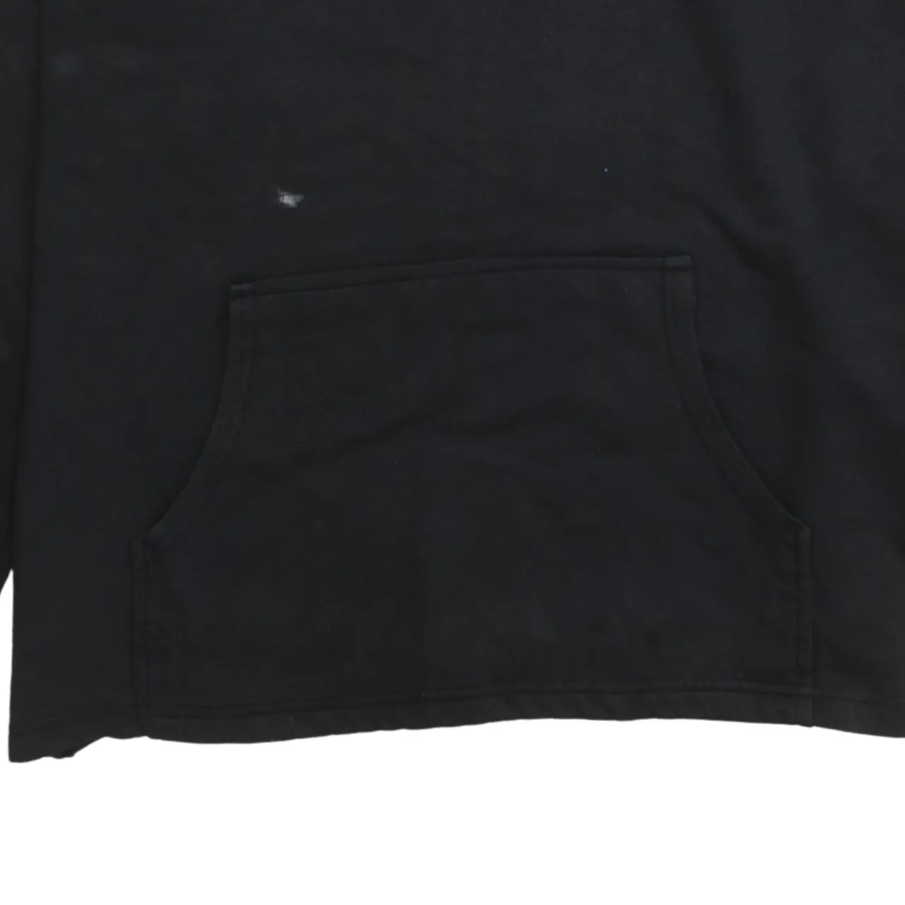 Retro 90's Drawstring Pockets Pullover Hoodie XLarge Black sold by Vintage Club product image thumbnail 4