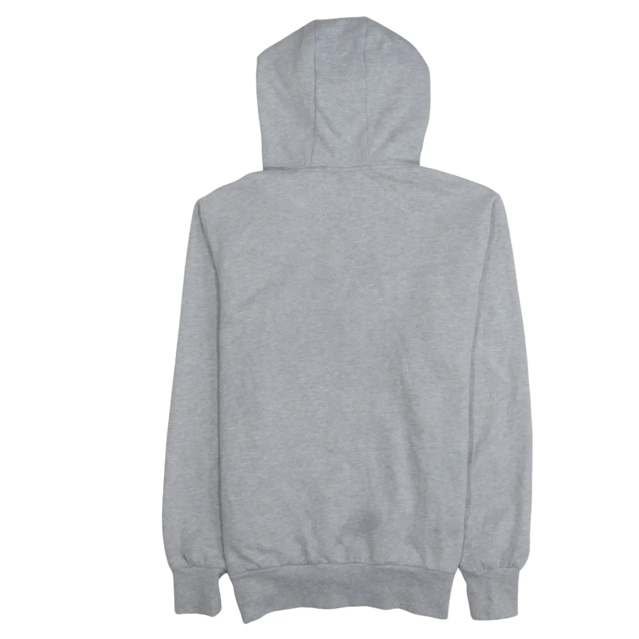 Ellesse 90's Drawstring Pockets Quarter Zip Hoodie Large Grey sold by Vintage Club product image thumbnail 2