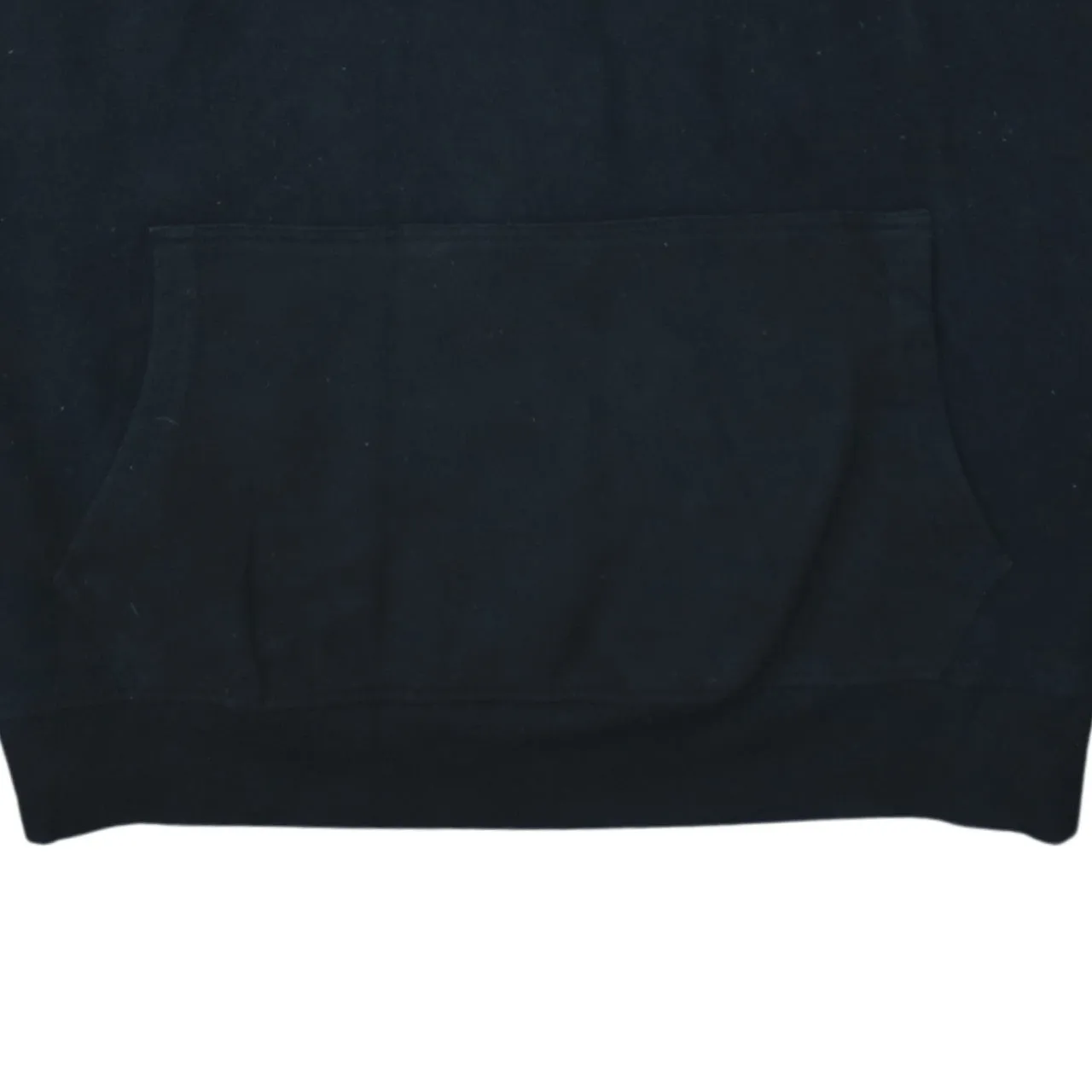 Retro 90's Drawstring Pockets Pullover Hoodie Medium Black sold by Vintage Club product image thumbnail 4