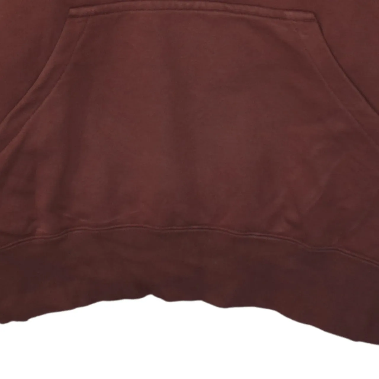 Nike 90's Center Middle Swoosh Pullover Hoodie Small Brown sold by Vintage Club product image thumbnail 4