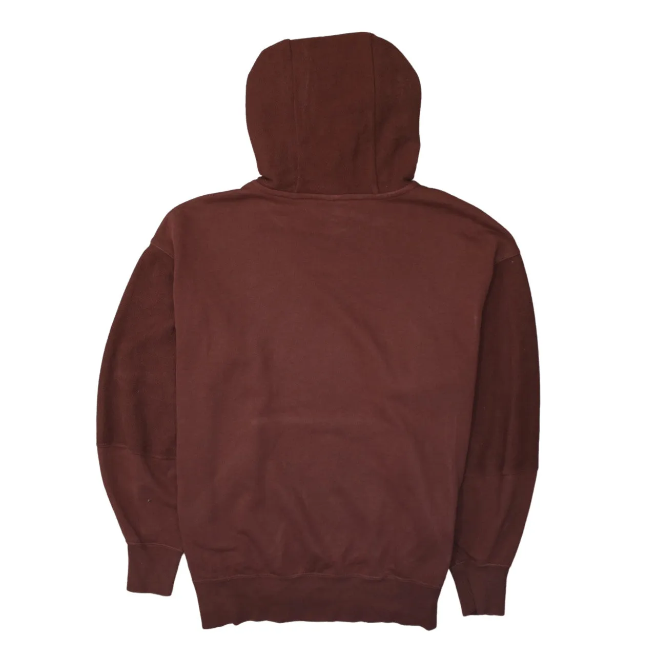 Nike 90's Center Middle Swoosh Pullover Hoodie Small Brown sold by Vintage Club product image thumbnail 2