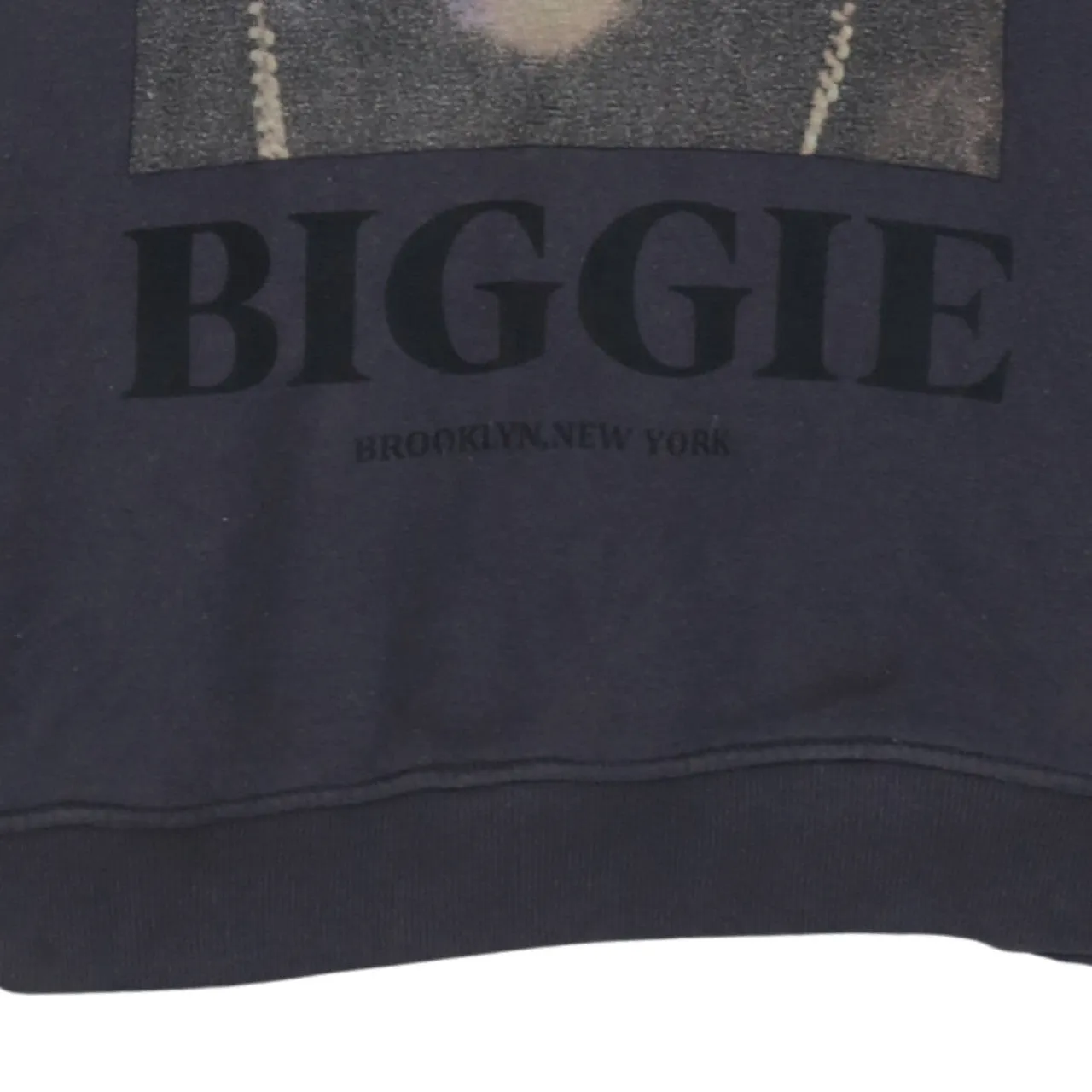 Retro 90's Biggie Pullover Hoodie Medium Black sold by Vintage Club product image thumbnail 4