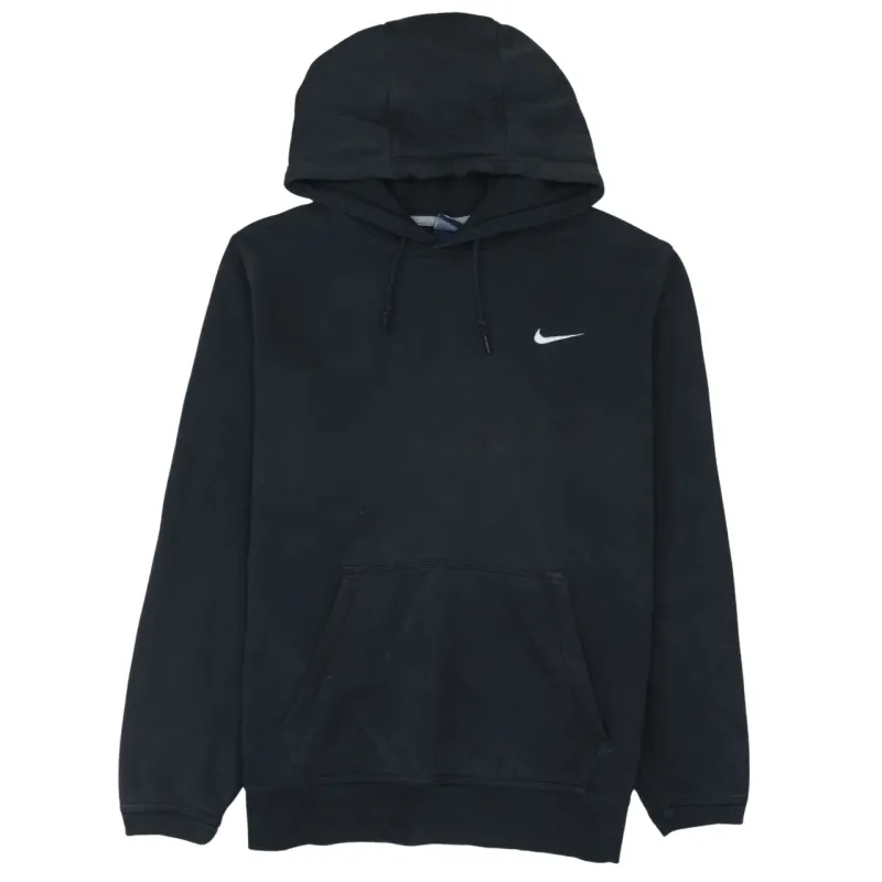 Nike 90's Swoosh Pullover Hoodie Large Black sold by Vintage Club