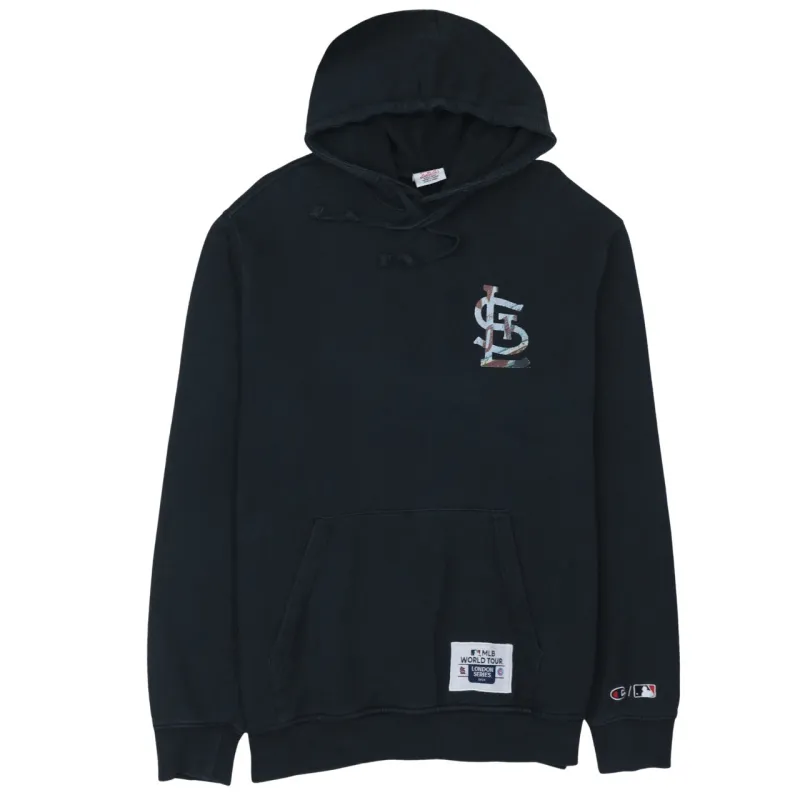 Champion 90's Drawstring Pockets Pullover Hoodie XXLarge (2XL) Black made by Champion
