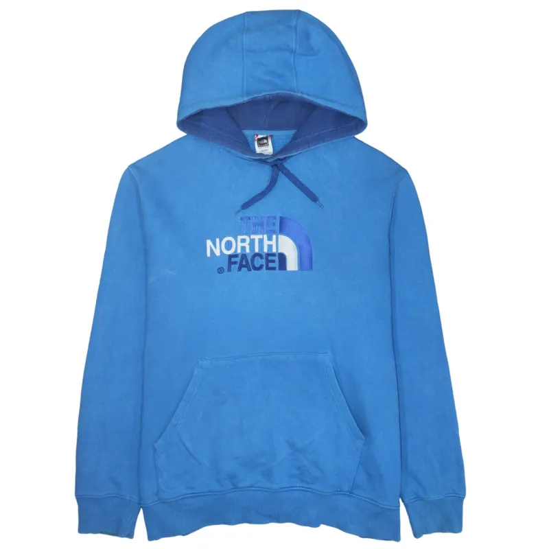 The North Face 90's Spellout Pullover Hoodie XXLarge (2XL) Blue sold by Vintage Club
