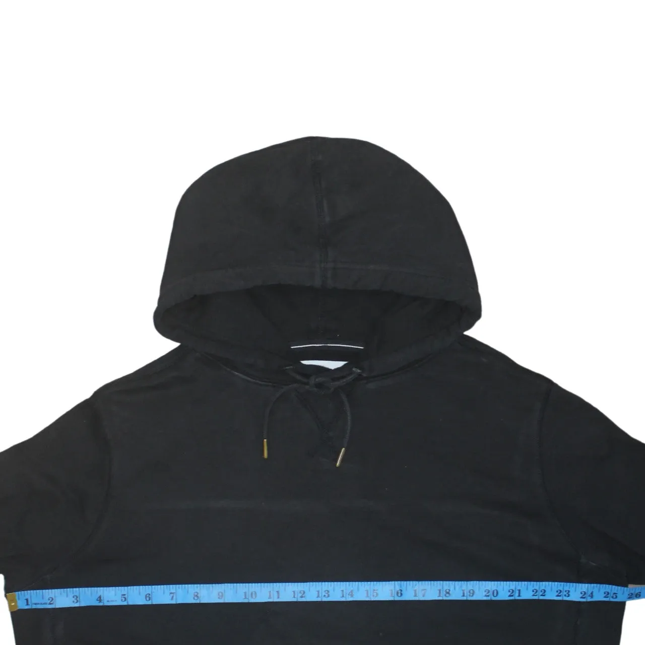 Calvin Klein 90's Drawstring Pockets Pullover Hoodie XXLarge (2XL) Black sold by Vintage Club product image thumbnail 5