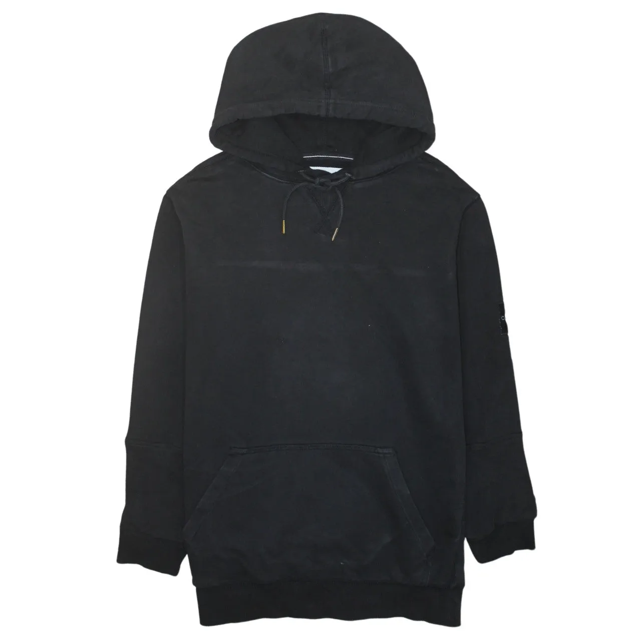 Calvin Klein 90's Drawstring Pockets Pullover Hoodie XXLarge (2XL) Black sold by Vintage Club