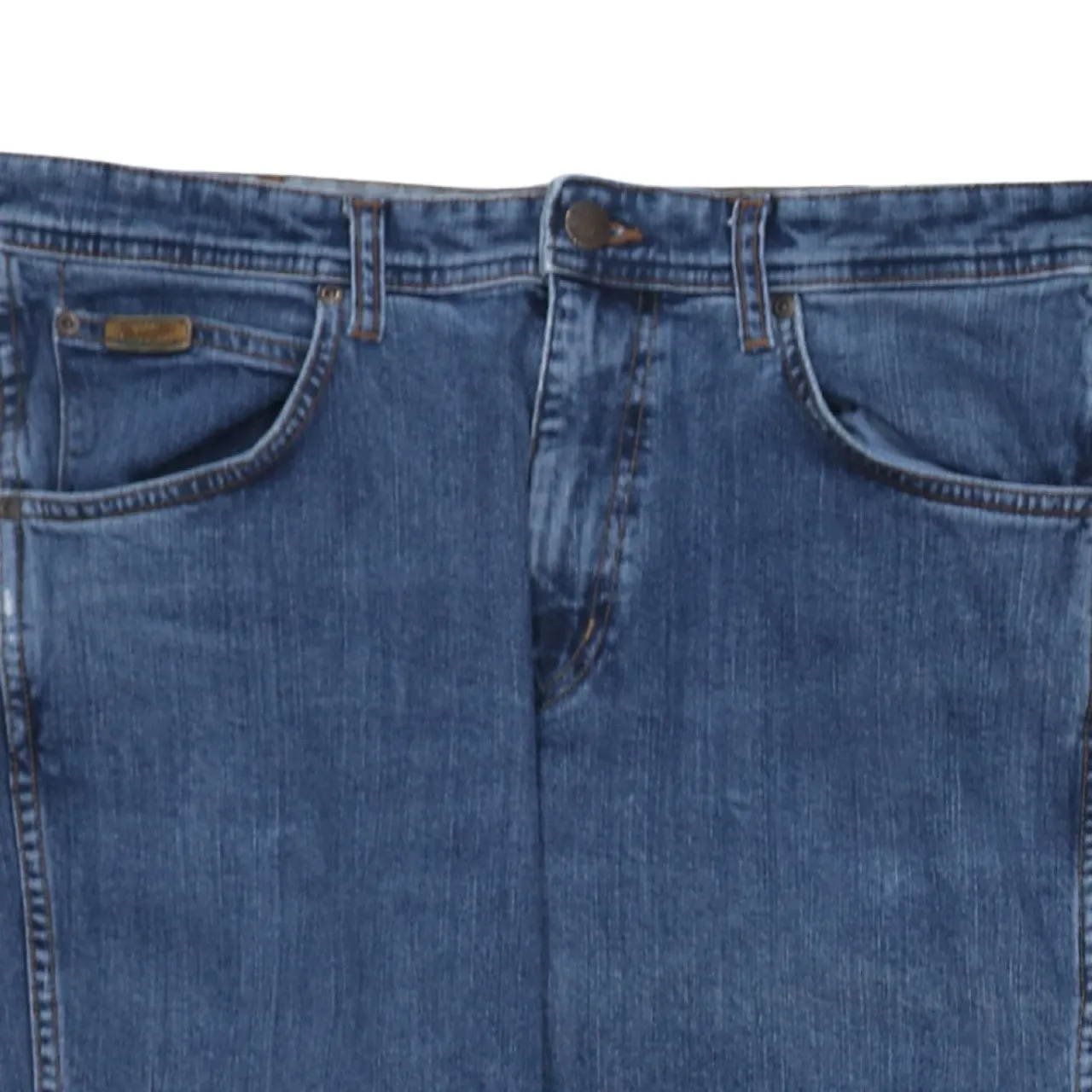 Wrangler 90's Lightwash Straight Leg Baggy Jeans / Pants 34 Blue sold by Vintage Club product image thumbnail 3