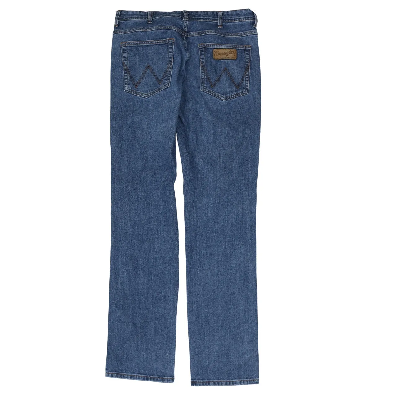 Wrangler 90's Lightwash Straight Leg Baggy Jeans / Pants 34 Blue sold by Vintage Club