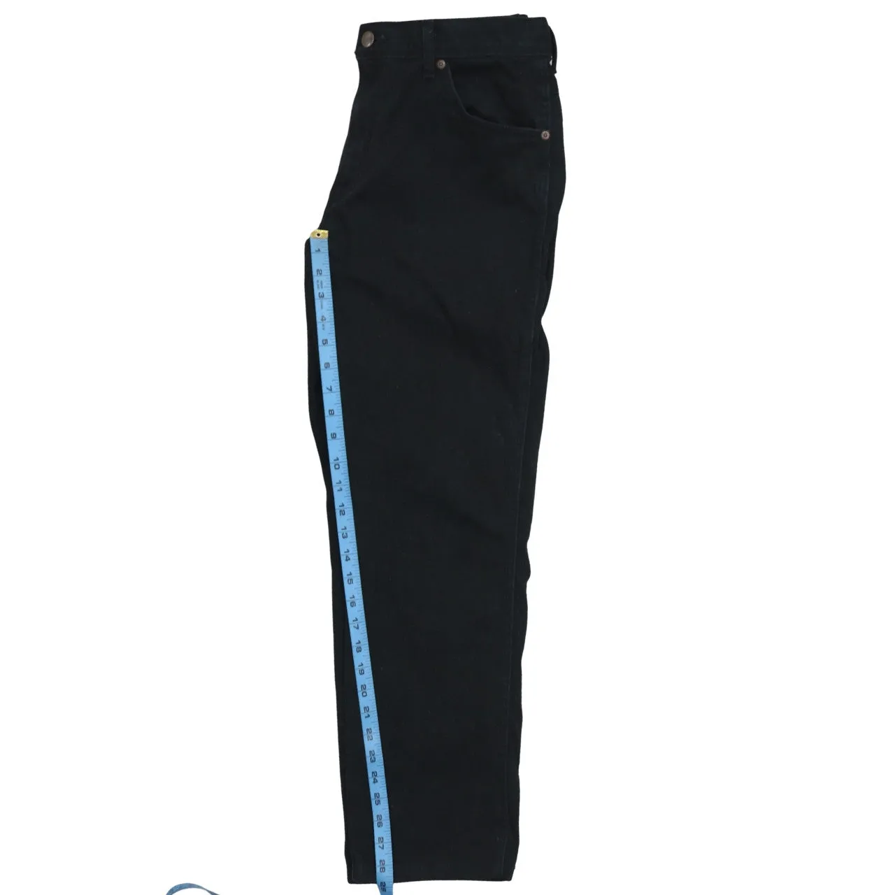 Wrangler 90's Lightwash Straight Leg Baggy Jeans / Pants 32 Black sold by Vintage Club product image thumbnail 5