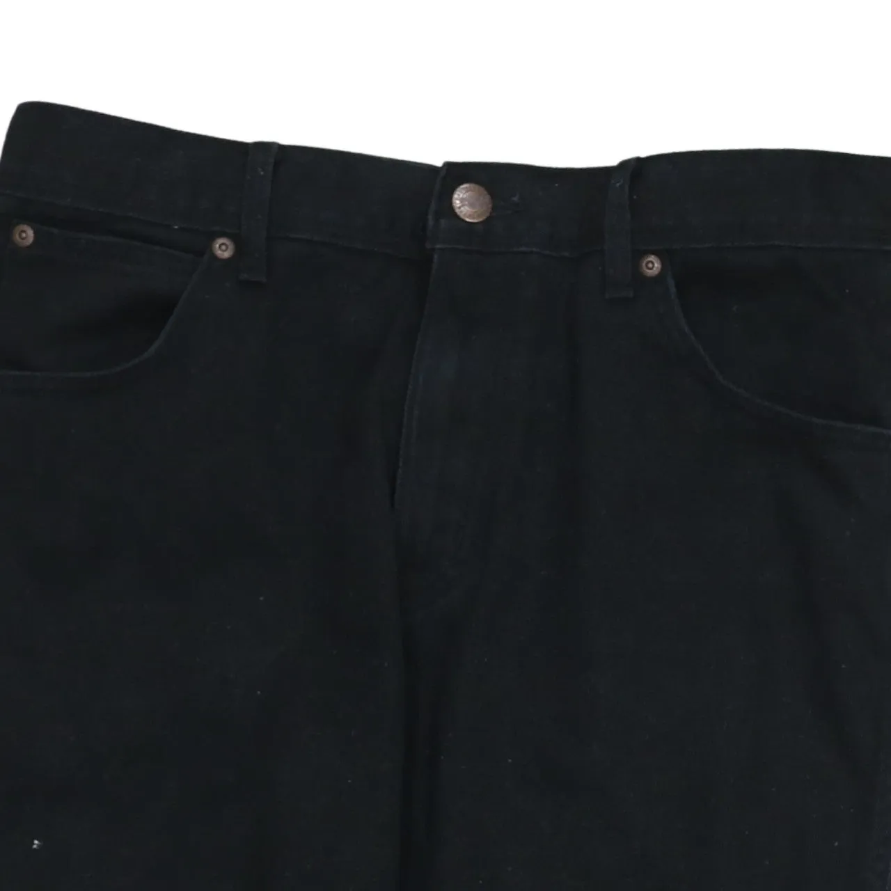 Wrangler 90's Lightwash Straight Leg Baggy Jeans / Pants 32 Black sold by Vintage Club product image thumbnail 3