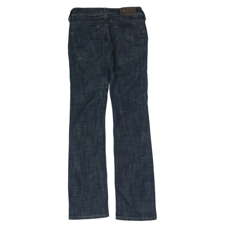 Lee 90's Lightwash Straight Leg Baggy Jeans / Pants 28 Black sold by Vintage Club