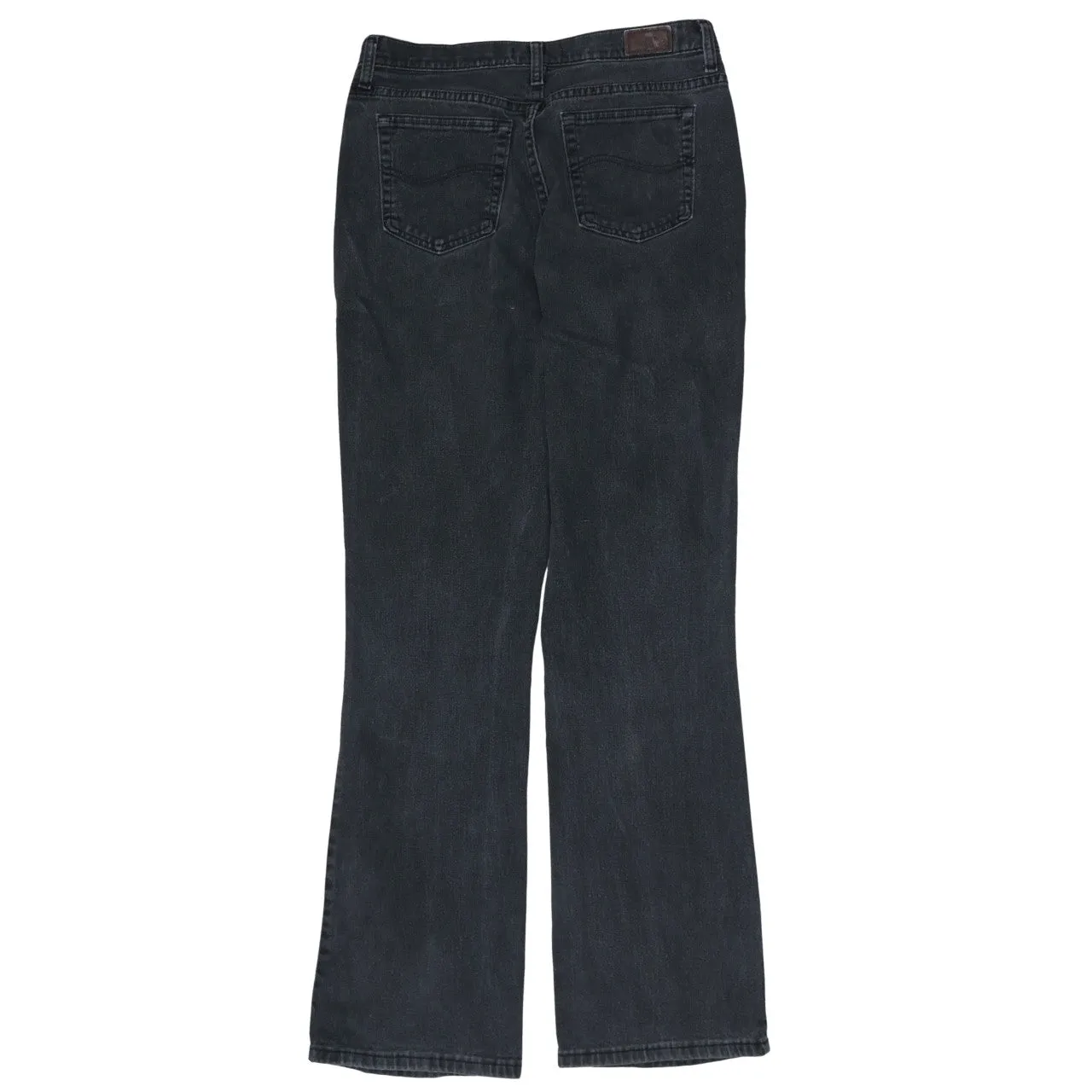 Lee 90's Lightwash Straight Leg Baggy Jeans / Pants 32 Black sold by Vintage Club