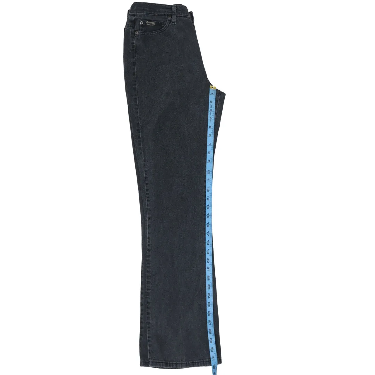 Lee 90's Lightwash Straight Leg Baggy Jeans / Pants 32 Black sold by Vintage Club product image thumbnail 5