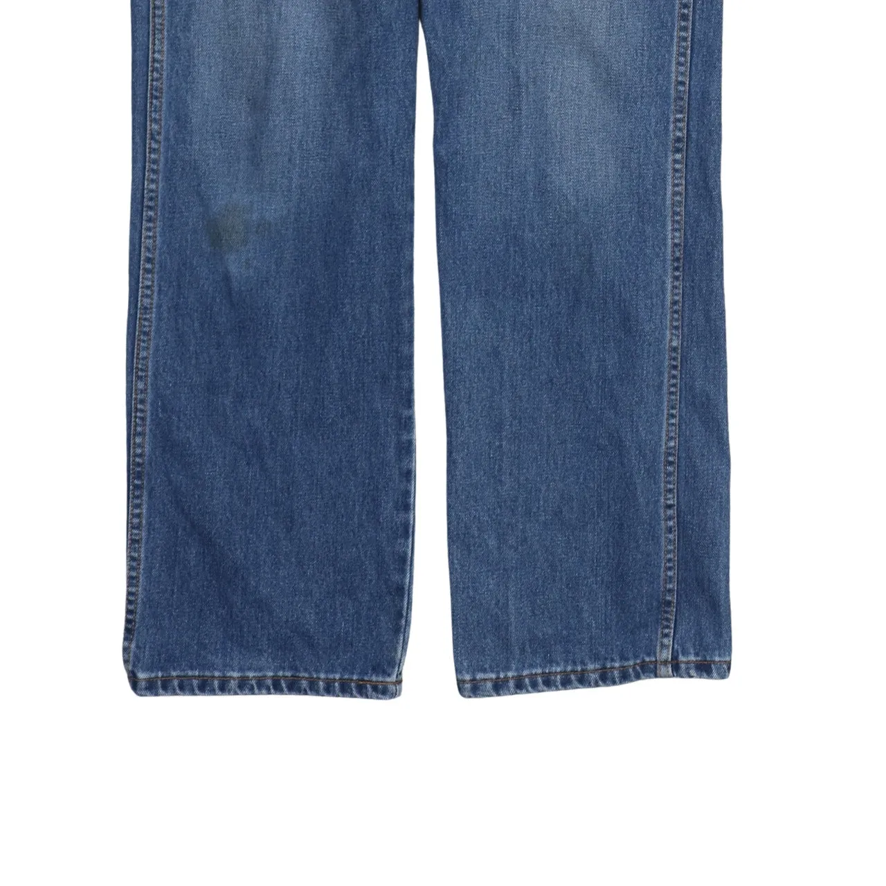 Wrangler 90's Lightwash Straight Leg Baggy Jeans / Pants 32 Blue sold by Vintage Club product image thumbnail 4
