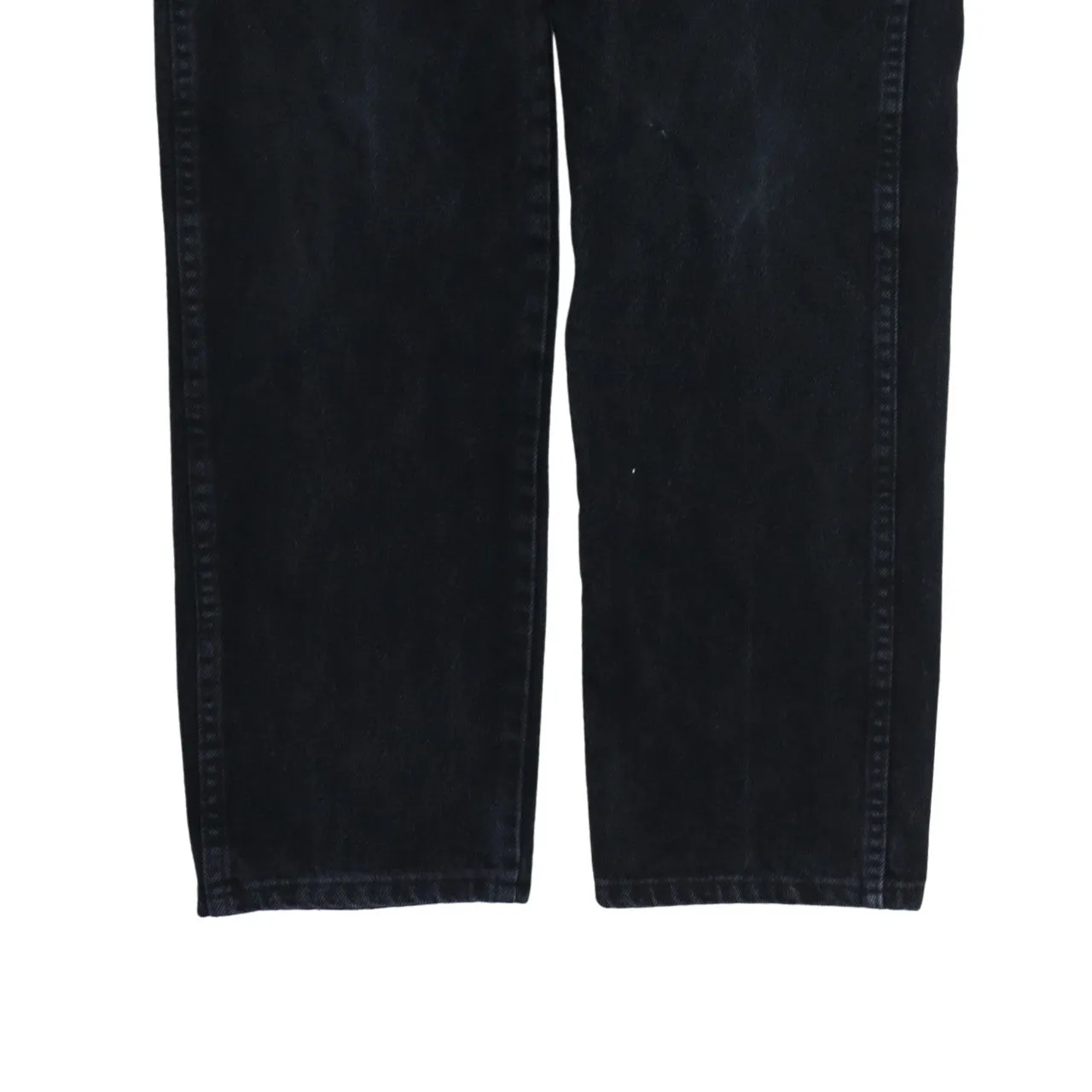 Wrangler 90's Lightwash Straight Leg Baggy Jeans / Pants 32 Black sold by Vintage Club product image thumbnail 4