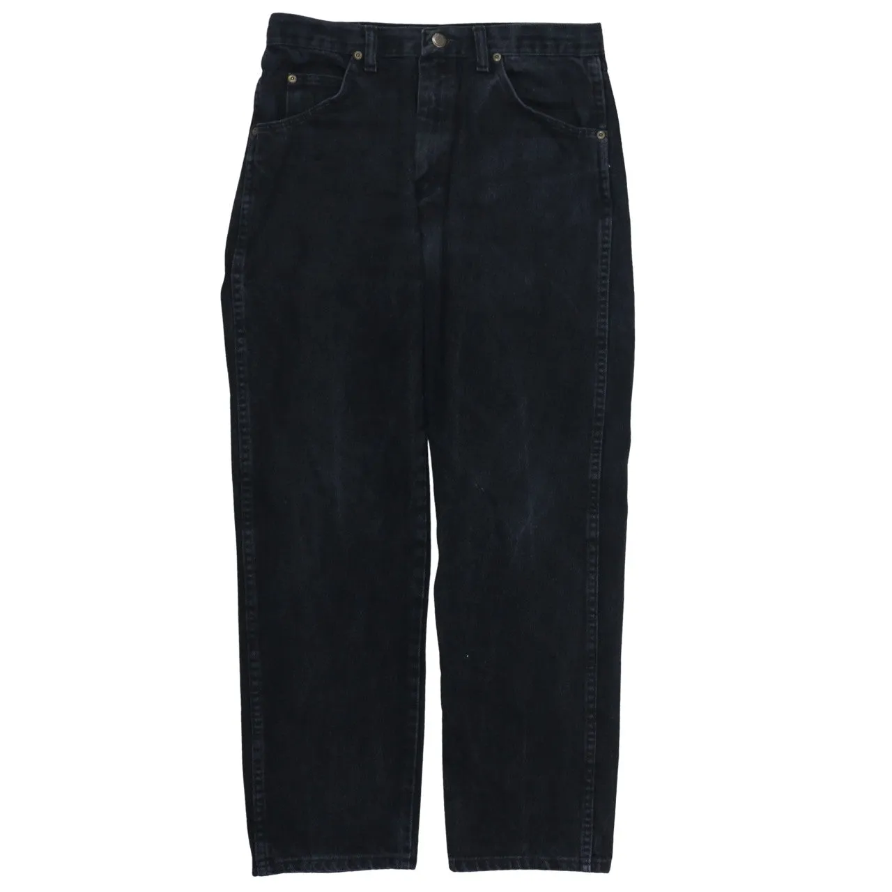 Wrangler 90's Lightwash Straight Leg Baggy Jeans / Pants 32 Black sold by Vintage Club product image thumbnail 2