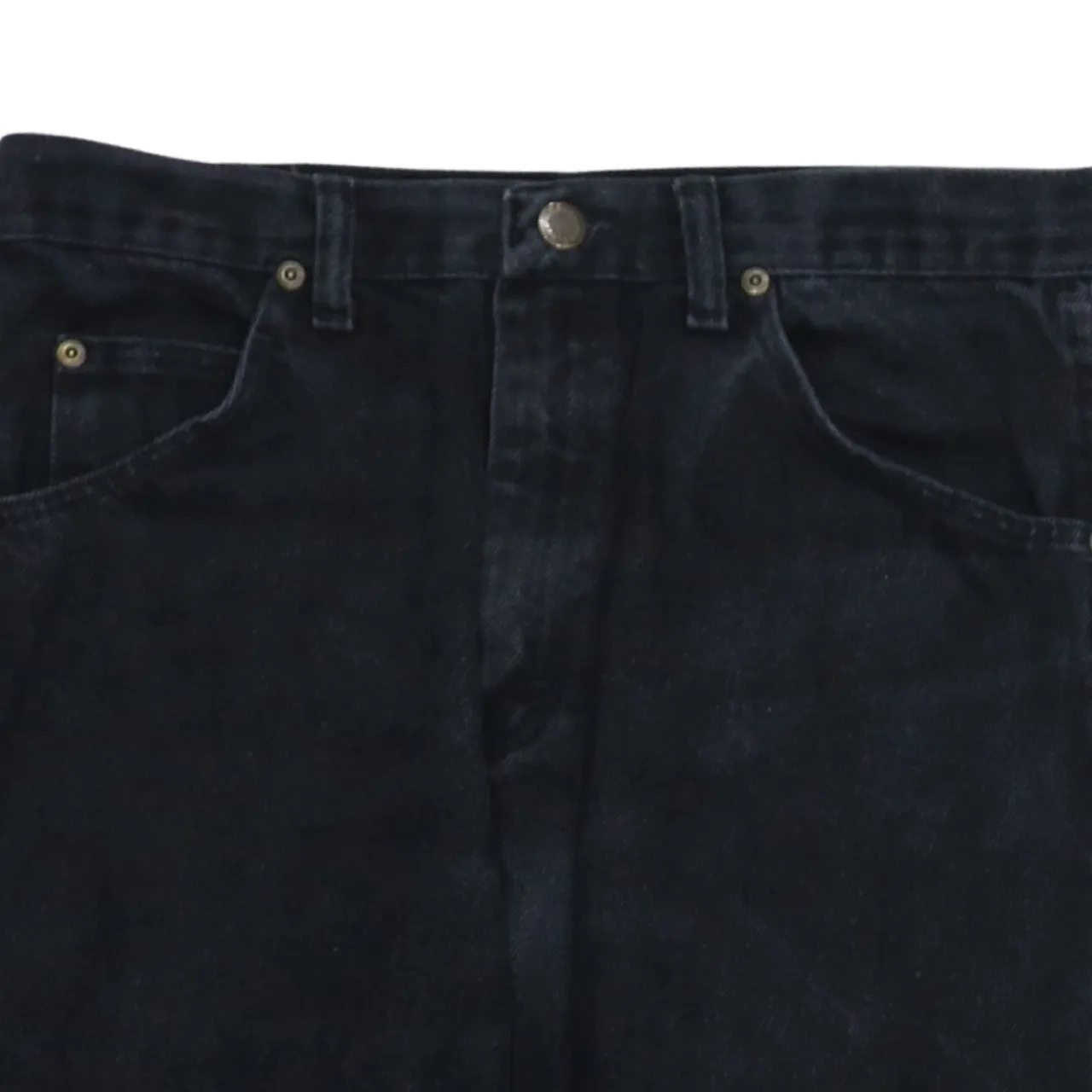 Wrangler 90's Lightwash Straight Leg Baggy Jeans / Pants 32 Black sold by Vintage Club product image thumbnail 3