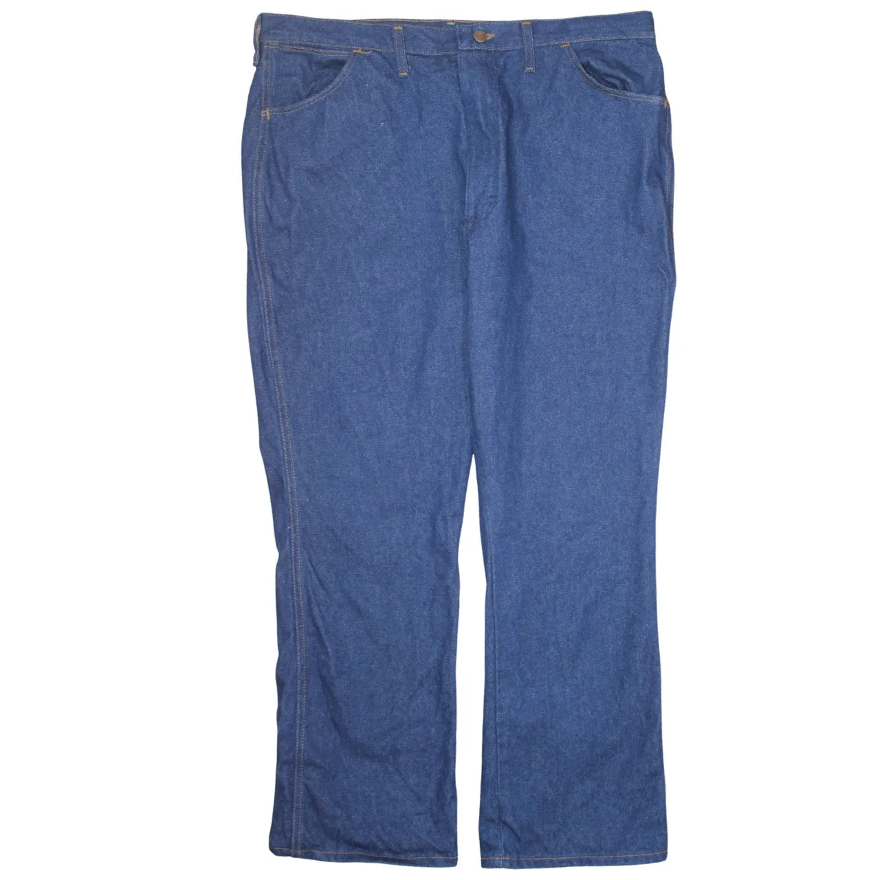 Wrangler 90's Lightwash Straight Leg Baggy Jeans / Pants 40 Blue sold by Vintage Club product image thumbnail 2