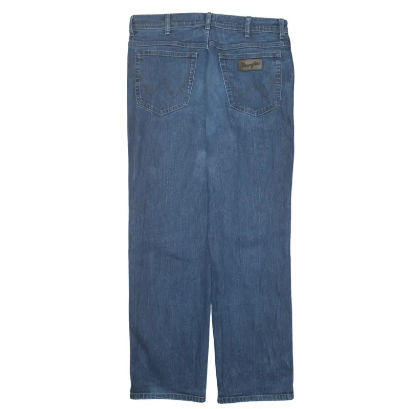 Wrangler 90's Lightwash Straight Leg Baggy Jeans / Pants 36 Blue sold by Vintage Club