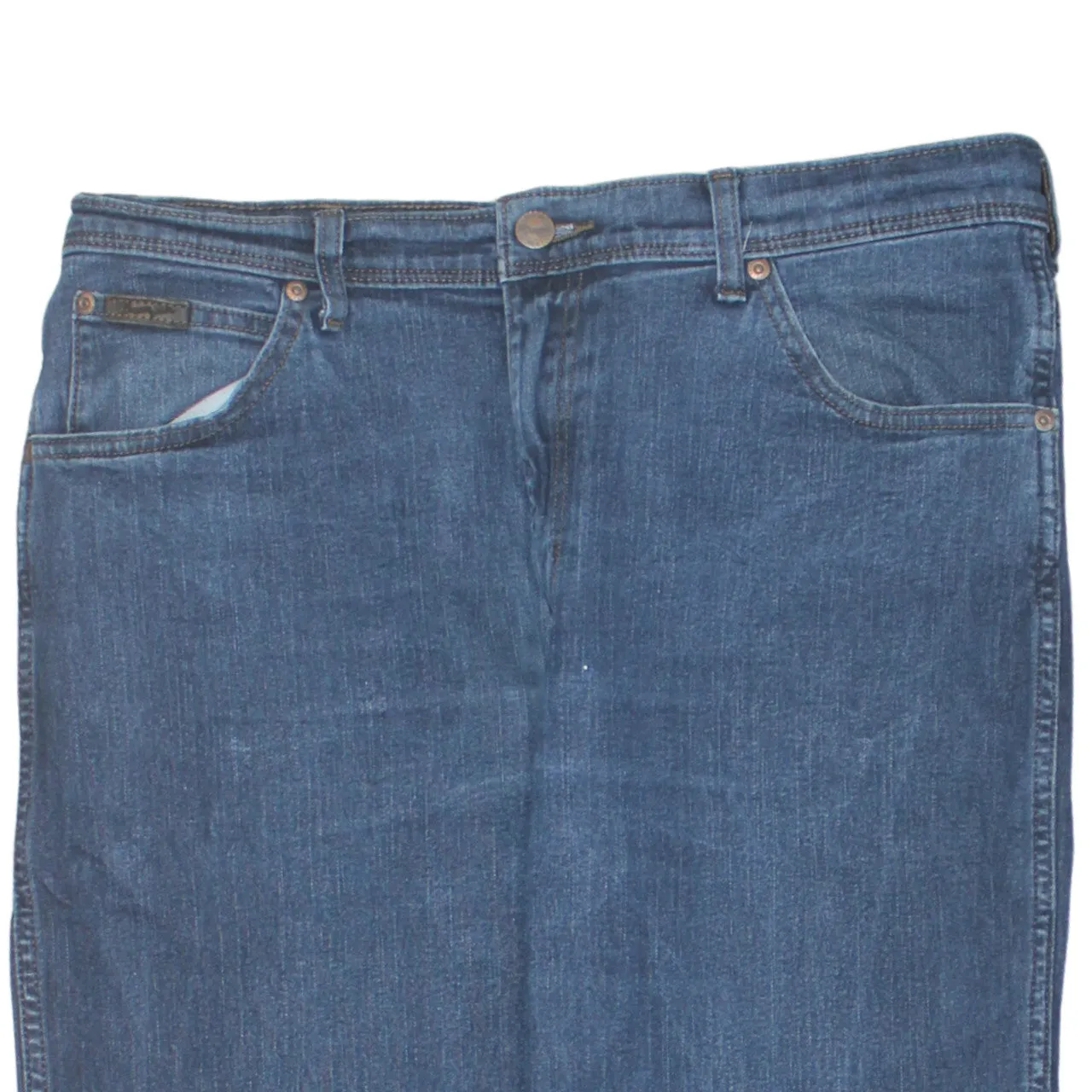 Wrangler 90's Lightwash Straight Leg Baggy Jeans / Pants 36 Blue sold by Vintage Club product image thumbnail 3