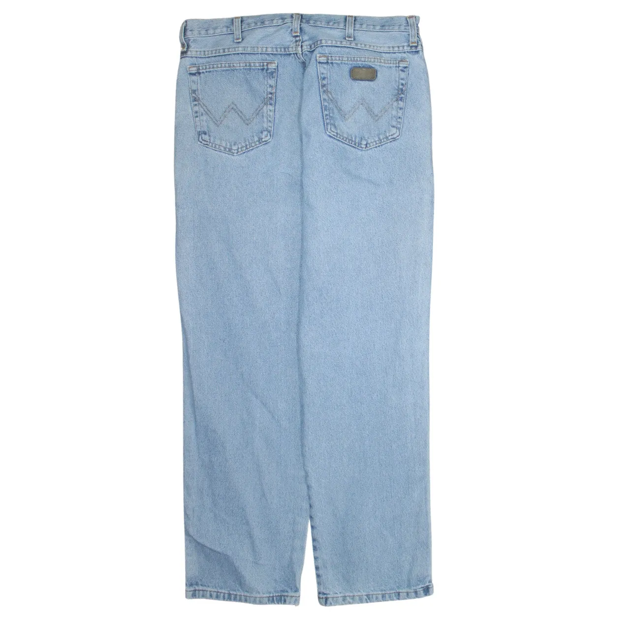 Wrangler 90's Lightwash Straight Leg Baggy Jeans / Pants 36 Blue sold by Vintage Club