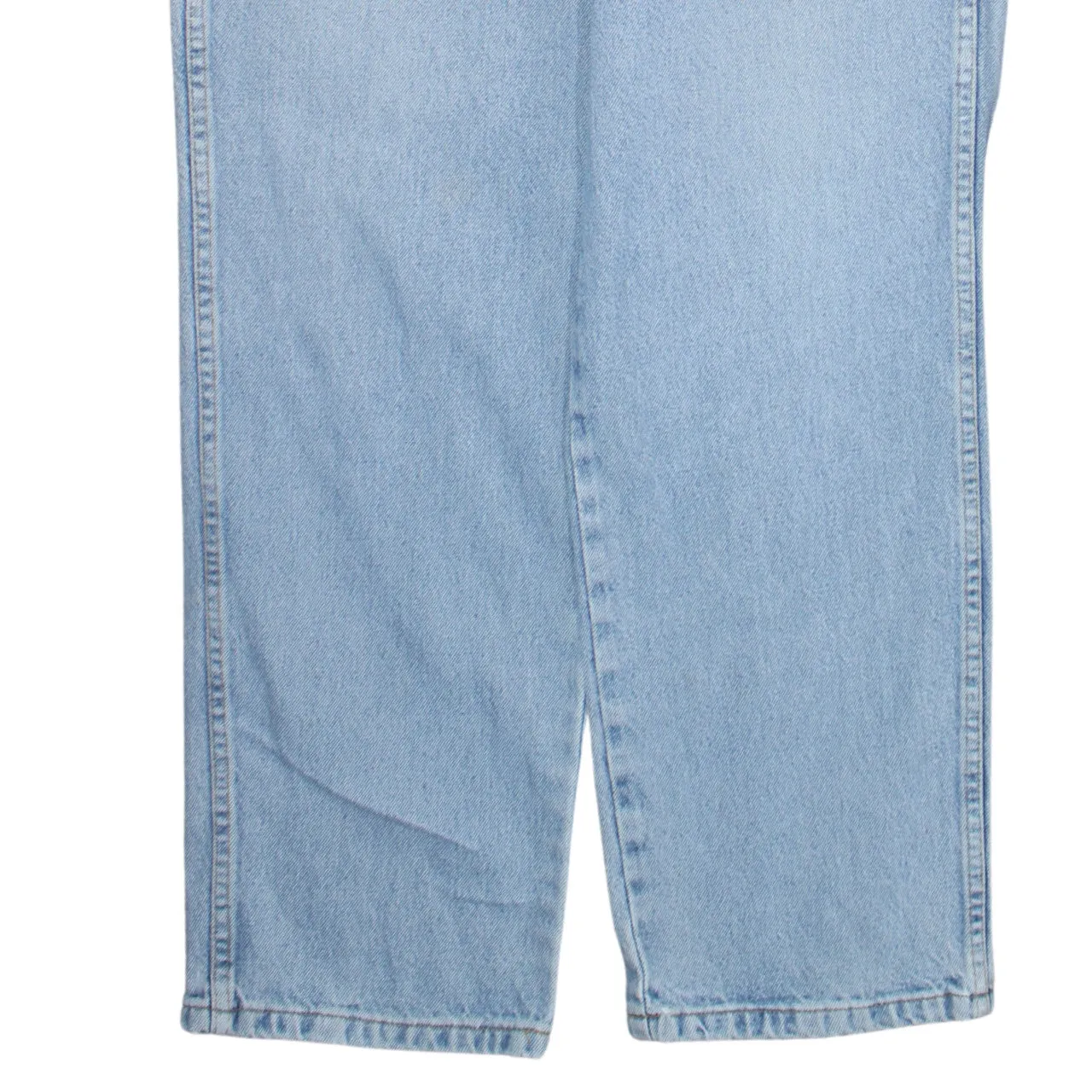 Wrangler 90's Lightwash Straight Leg Baggy Jeans / Pants 36 Blue sold by Vintage Club product image thumbnail 4