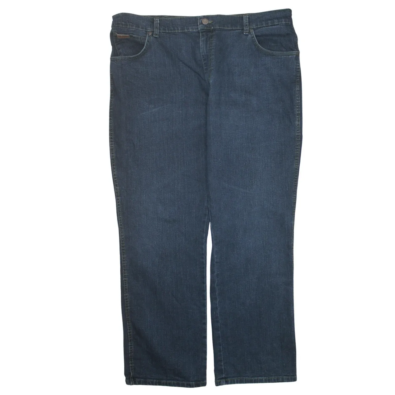 Wrangler 90's Lightwash Straight Leg Baggy Jeans / Pants 40 Blue sold by Vintage Club product image thumbnail 2