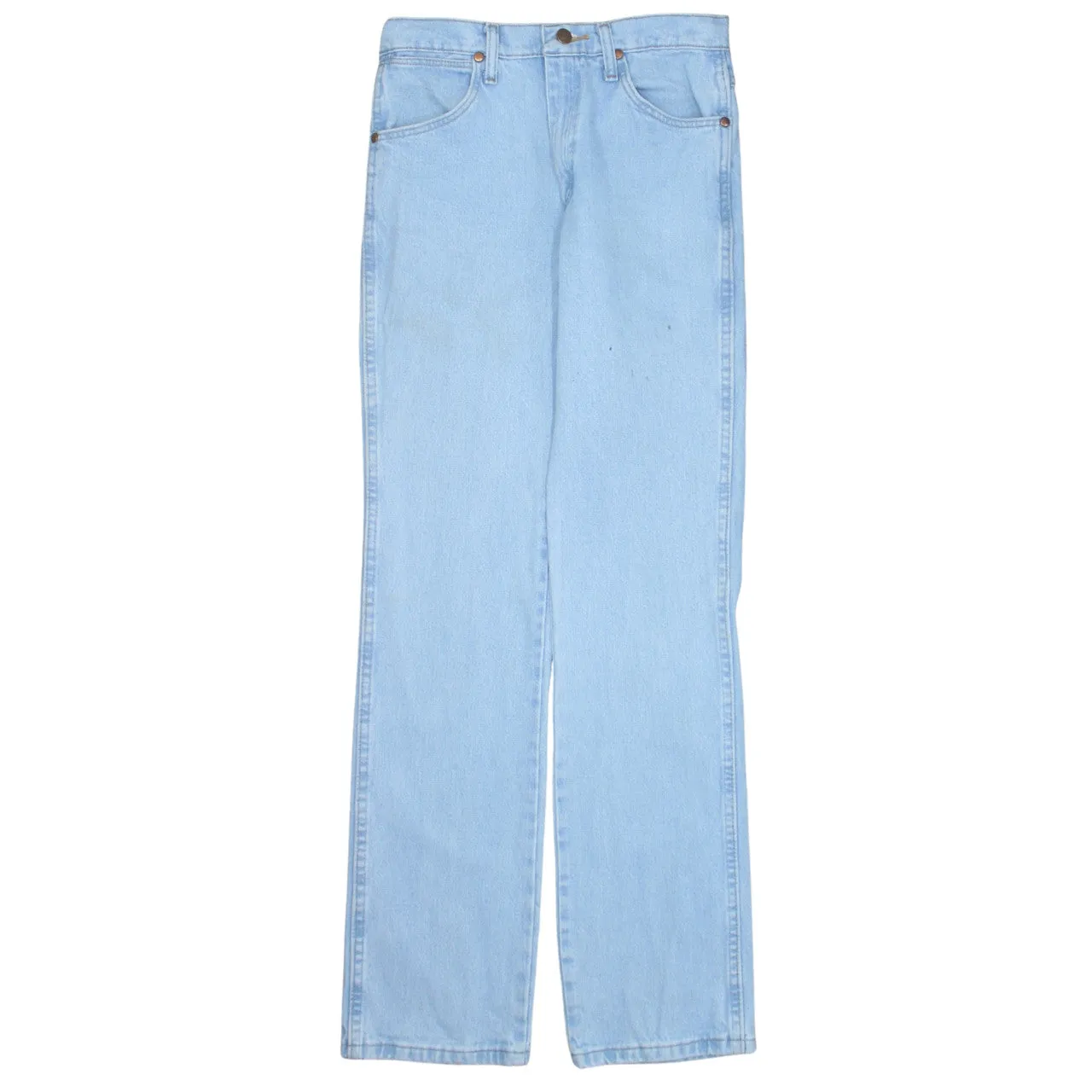 Wrangler 90's Lightwash Straight Leg Baggy Jeans / Pants 28 Blue sold by Vintage Club product image thumbnail 2