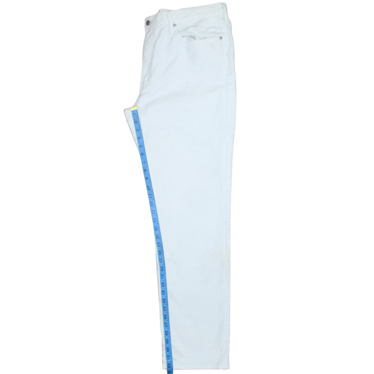 Levi Strauss &Co 90's 541 Straight Leg Baggy Jeans / Pants 38 White sold by Vintage Club product image thumbnail 5