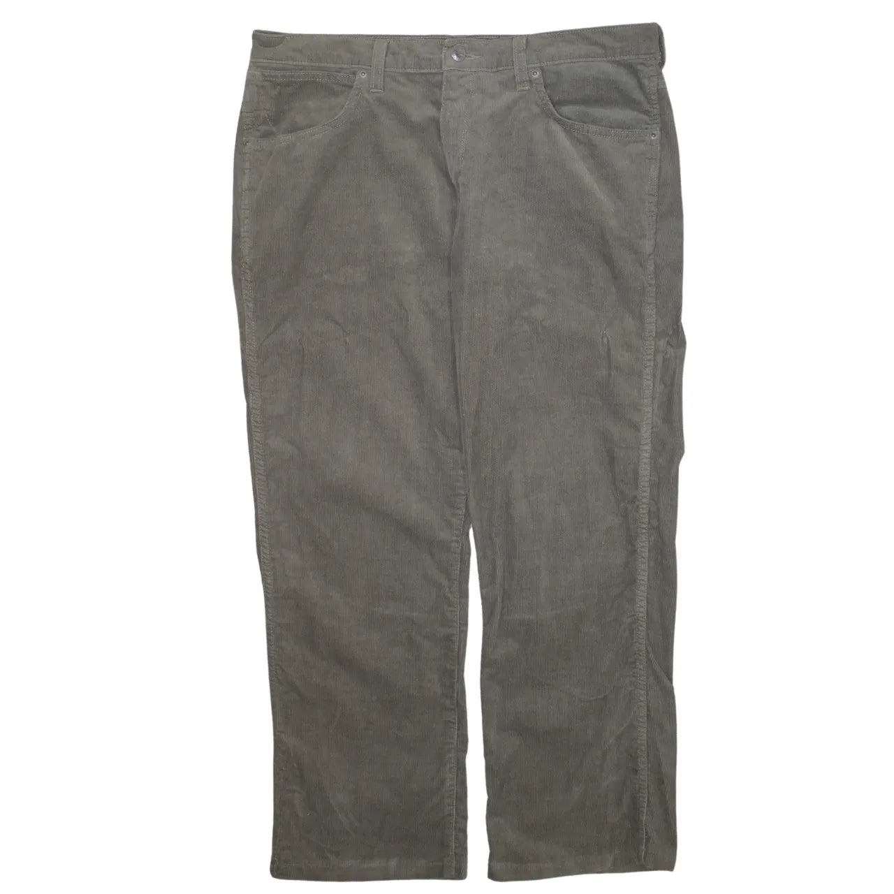 Wrangler 90's Lightweight Straight Leg Baggy Trousers / Pants 31 Khaki Green sold by Vintage Club product image thumbnail 2