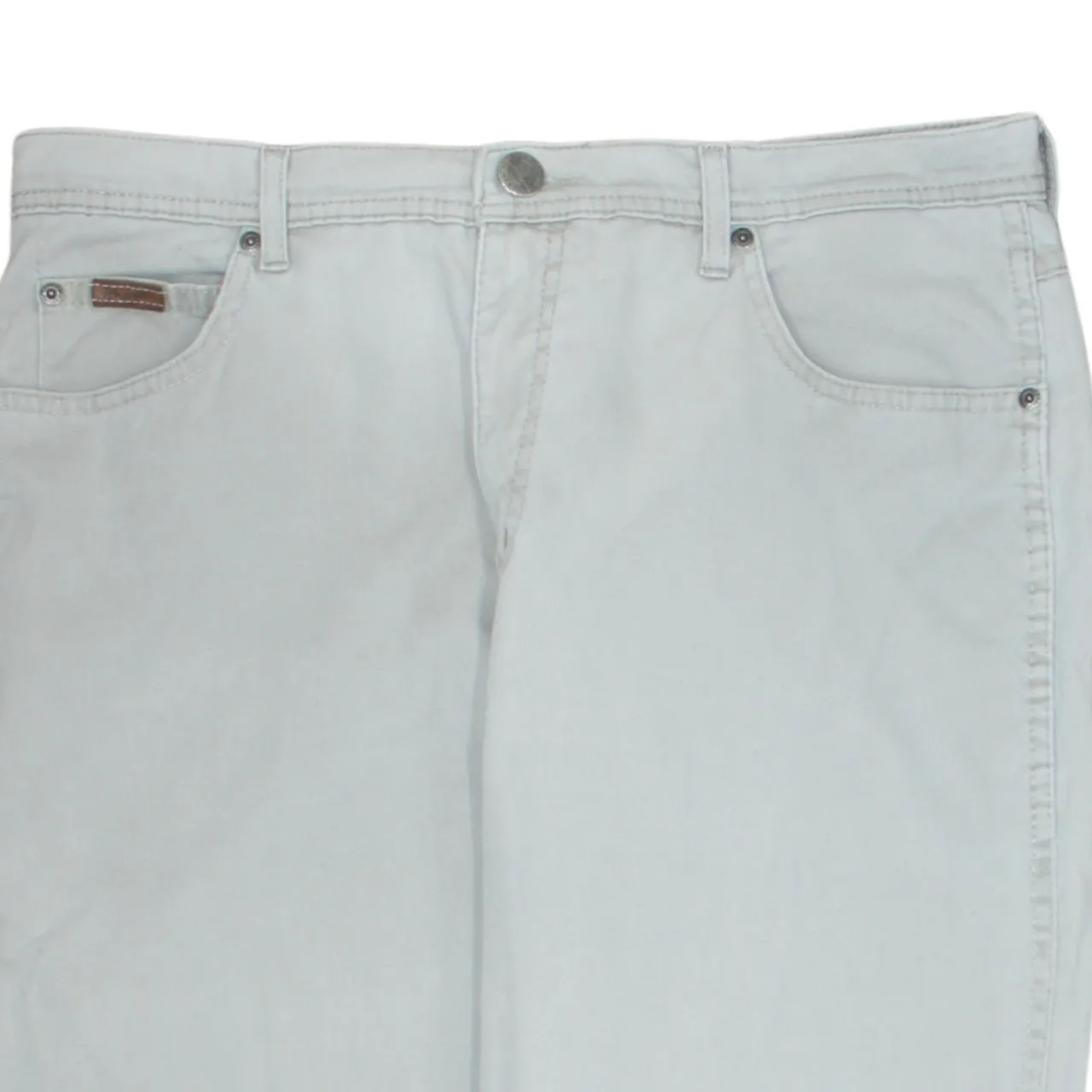 Wrangler 90's Lightweight Straight Leg Baggy Trousers / Pants 36 Beige Cream sold by Vintage Club product image thumbnail 3