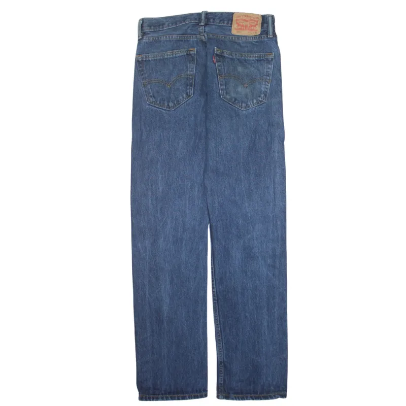 Levi Strauss &Co 90's 505 Straight Leg Baggy Jeans / Pants 30 Blue sold by Vintage Club