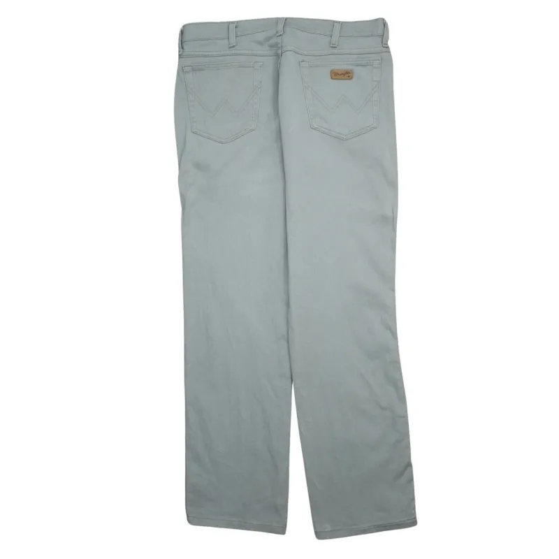 Wrangler 90's Lightweight Straight Leg Baggy Trousers / Pants 36 Beige Cream sold by Vintage Club