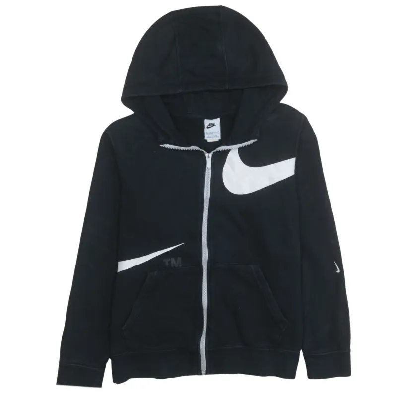 Nike 90's Swoosh Full Zip Up Hoodie XLarge Black sold by Vintage Club