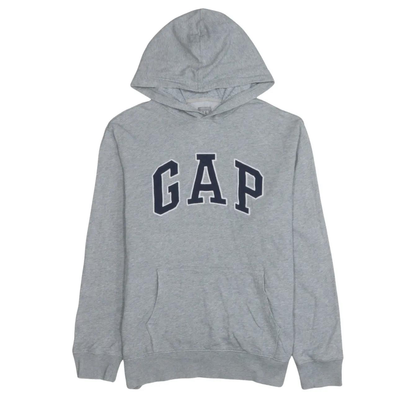 Gap 90's Spellout Pullover Hoodie Large Grey sold by Vintage Club