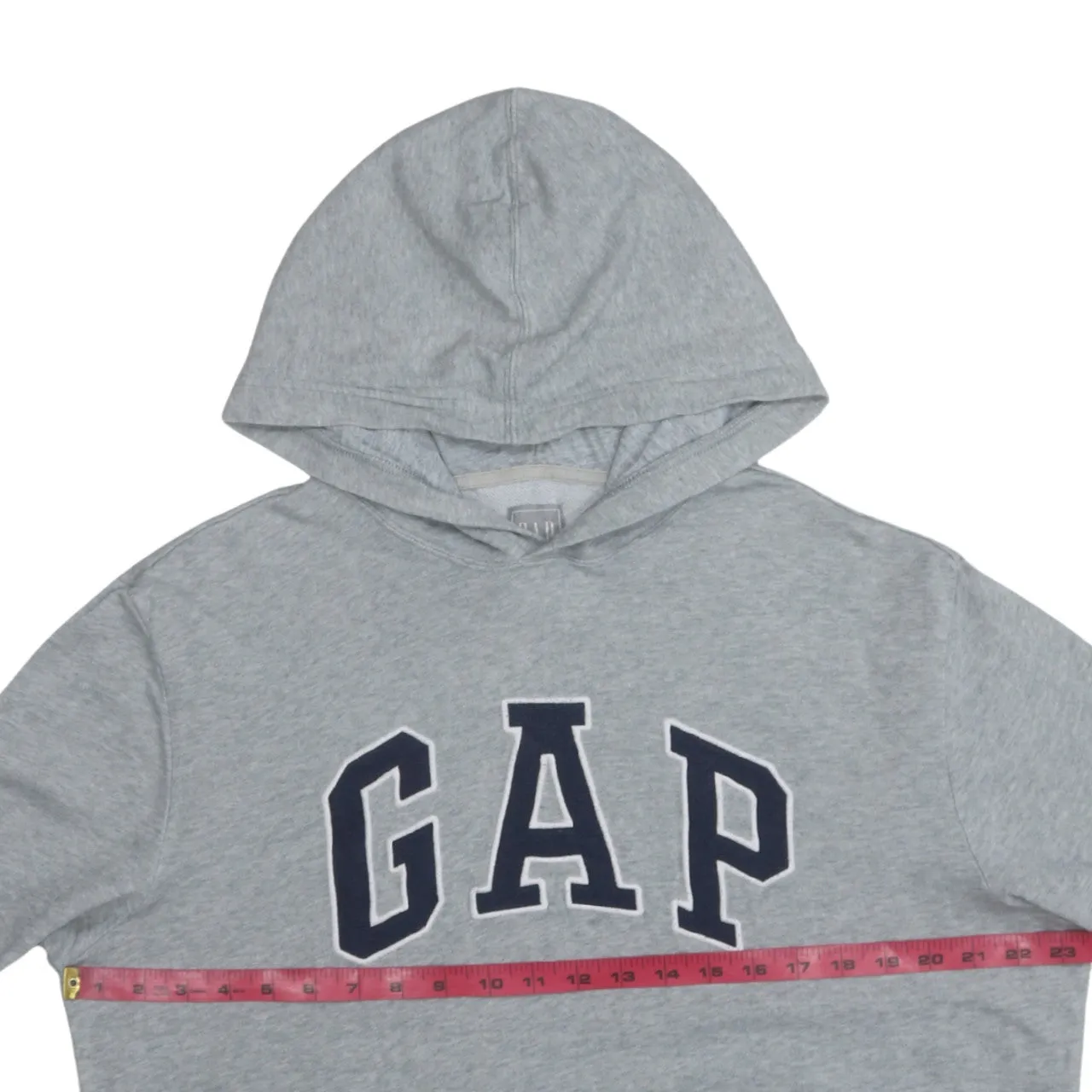 Gap 90's Spellout Pullover Hoodie Large Grey sold by Vintage Club product image thumbnail 5