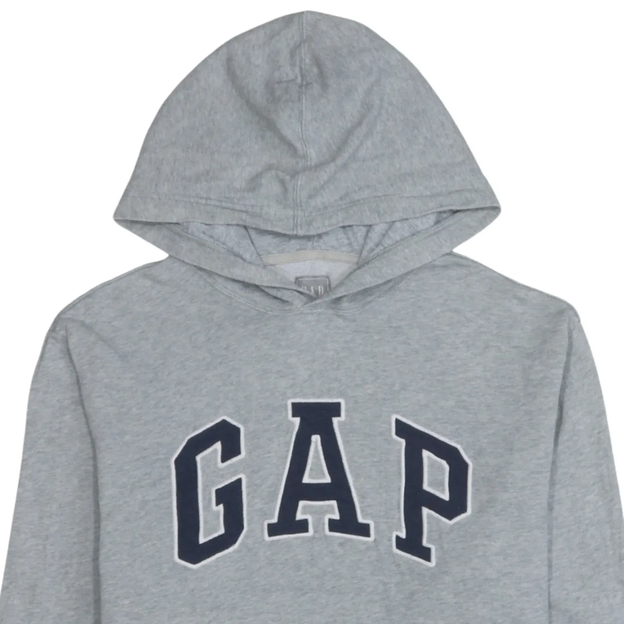 Gap 90's Spellout Pullover Hoodie Large Grey sold by Vintage Club product image thumbnail 3