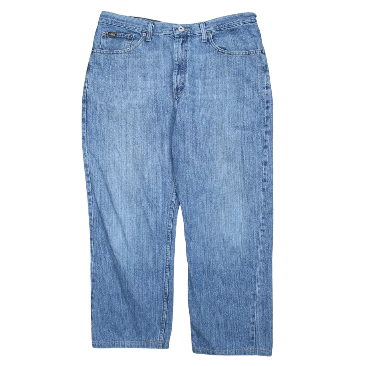 Russell Athletic 90's Lightwash Straight Leg Baggy Jeans / Pants 36 Blue sold by Vintage Club product image thumbnail 2