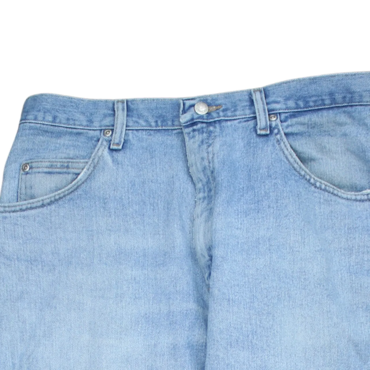 Wrangler 90's Lightwash Straight Leg Baggy Jeans / Pants 36 Blue sold by Vintage Club product image thumbnail 3