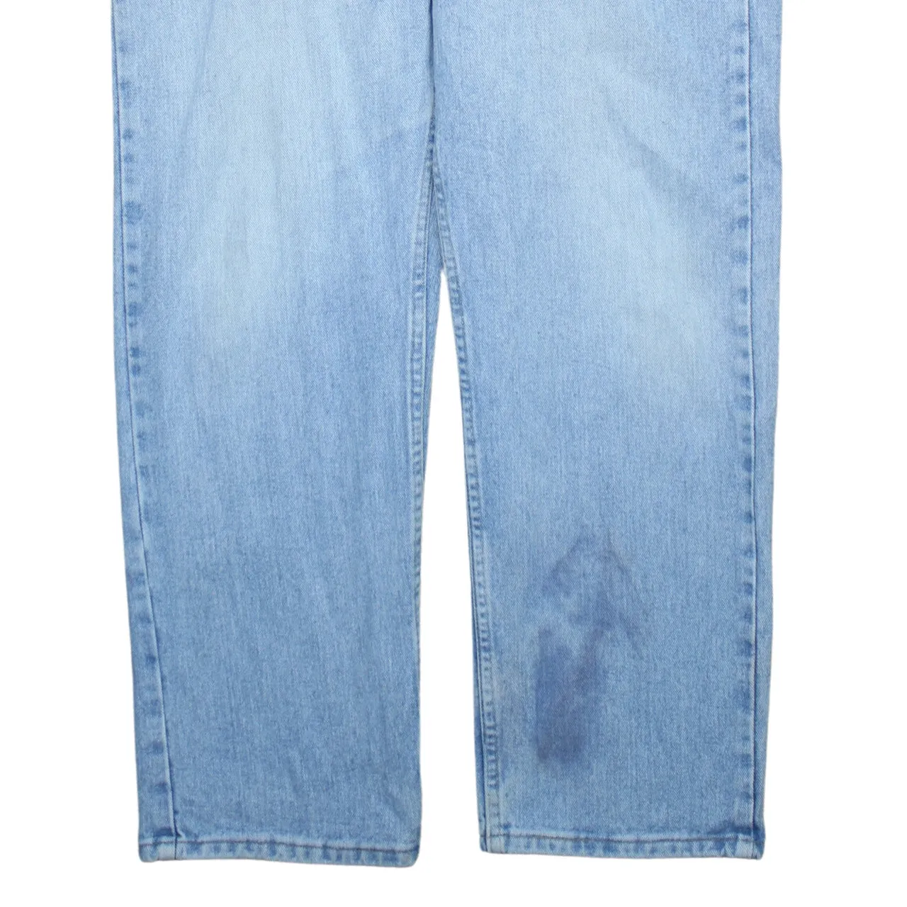 Wrangler 90's Lightwash Straight Leg Baggy Jeans / Pants 36 Blue sold by Vintage Club product image thumbnail 4