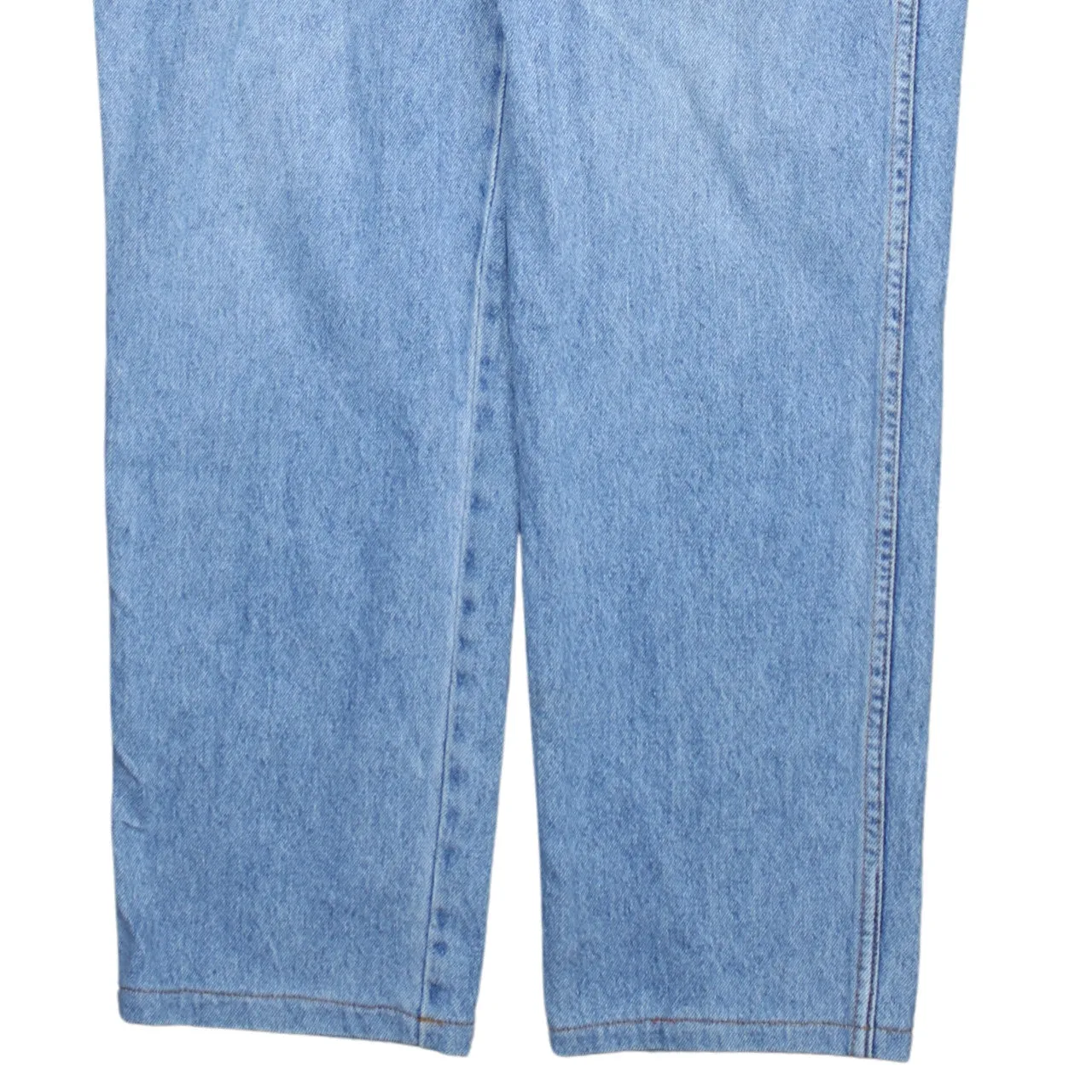 Wrangler 90's Lightwash Straight Leg Baggy Jeans / Pants 32 Blue sold by Vintage Club product image thumbnail 4