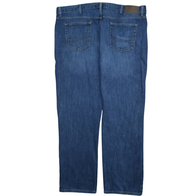 Tommy Hilfiger 90's Lightwash Straight Leg Baggy Jeans / Pants 42 Blue made by Tommy Hilfiger